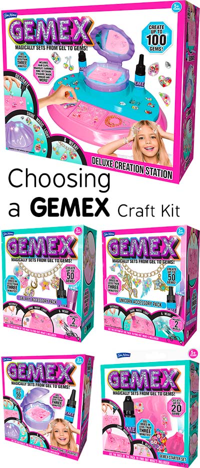 Gemex Craft Kits - Making Resin Jewellery Fun For Kids