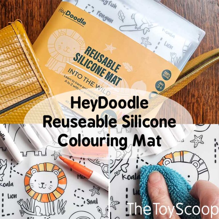 HeyDoodle Reusable Silicone Colouring Mat: Creative Kids Fun